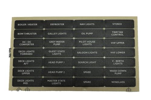 Custom BEP Marine Label – Choose 'CAMERA' Or 'INTERNET' For Your Switch Panel